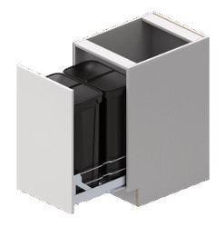 Blue Valley Frameless Oak Kitchen Cabinet - OK-BWBK18