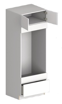 Blue Valley Frameless Oak Kitchen Cabinet - OK-DOC3090