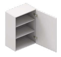 Blue Valley Frameless Walnut Kitchen Cabinet - WN-W1830