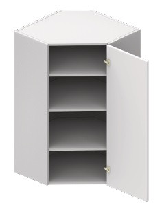 Blue Valley Frameless Walnut Kitchen Cabinet - WN-WDC2442