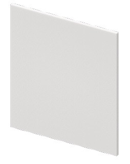 Blue Valley Frameless Matte Black Kitchen Cabinet - MBL-FVFD22