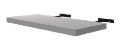 Blue Valley Frameless Matte White Accessories - MW-FS36