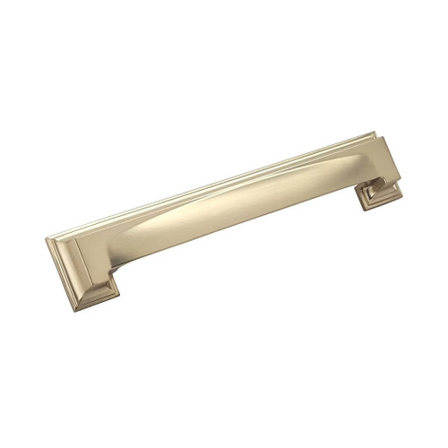 Amerock Hardware - Appoint 5-1/16 inch or 6-5/16 inch (128mm or 160mm) Center-to-Center Cup Pull is finished in Golden Champagne - BP36763BBZ