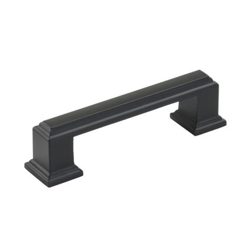 Amerock Hardware - Appoint 3 inch (76mm) Center-to-Center Pull is finished in Matte Black - BP36764FB