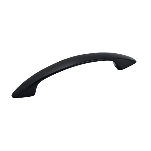 Amerock Hardware - Arc 5-1/16 inch (128mm) Center-to-Center Pull is finished in Matte Black - BP37357MB