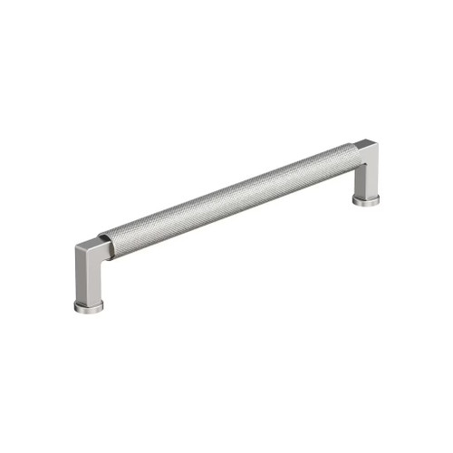 Amerock Hardware - Balata 7-9/16 inch (192mm) Center-to-Center Pull is finished in Polished Nickel - BP37626PN