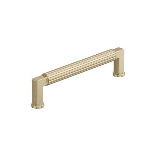 Amerock Hardware - Ballard 5-1/16 inch (128mm) Center-to-Center Pull is finished in Golden Champagne - BP37644BBZ