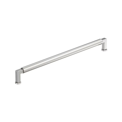 Amerock Hardware - Balon 12-5/8 inch (320mm) Center-to-Center Pull is finished in Polished Nickel - BP37489PN