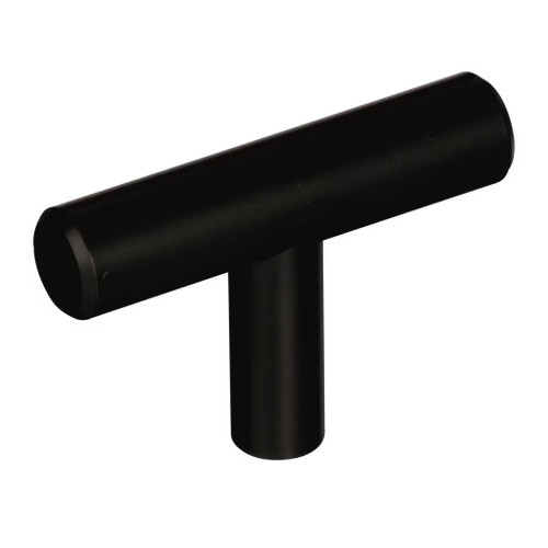 Amerock Hardware - Bar Pulls 1-15/16 inch (49mm) Length Knob is finished in Black Bronze - BP19009BBR