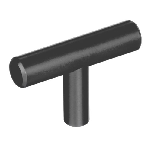 Amerock Hardware - Bar Pulls 1-15/16 inch (49mm) Length Knob is finished in Matte Black - BP19009MB