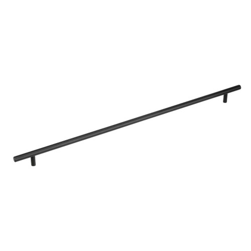 Amerock Hardware - Bar Pulls 18-7/8 inch (480mm) Center-to-Center Pull is finished in Matte Black - BP19016MB