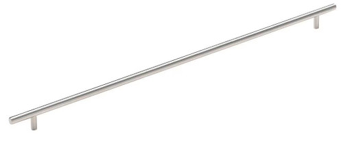Amerock Hardware - Bar Pulls 21-7/16 inch (544mm) Center-to-Center Pull is finished in Stainless Steel - BP19017SS