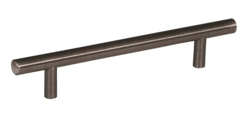 Amerock Hardware - Bar Pulls 5-1/16 inch (128mm) Center-to-Center Pull is finished in Gunmetal - BP40517GM