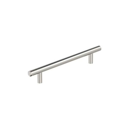 Amerock Hardware - Bar Pulls 6-5/16 inch (160mm) Center-to-Center Pull is finished in Polished Nickel - BP40520PN