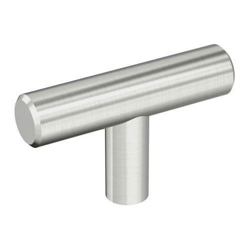 Amerock Hardware - Bar Pulls Hollow 2 inch (51mm) Length Knob is finished in Stainless Steel - BP37029SS