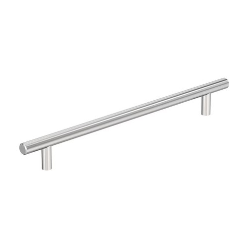 Amerock Hardware - Bar Pulls Hollow 8-13/16 inch (224mm) Center-to-Center Pull is finished in Polished Chrome - BP3724526