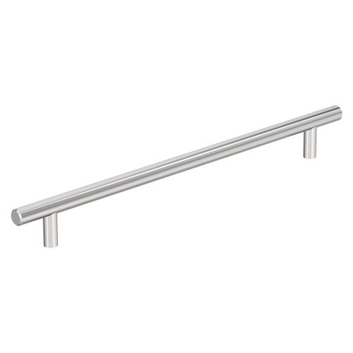 Amerock Hardware - Bar Pulls Hollow 10-1/16 inch (256mm) Center-to-Center Pull is finished in Polished Chrome - BP3724626