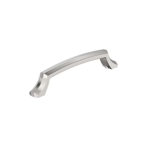 Amerock Hardware - Bellamy 5-1/16 inch (128mm) Center-to-Center Pull is finished in Polished Nickel - BP36689PN