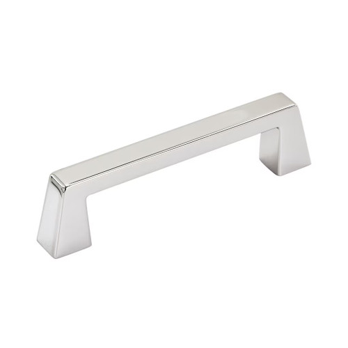 Amerock Hardware - Blackrock 3-3/4 inch (96mm) Center-to-Center Pull is finished in Polished Chrome - BP5527626