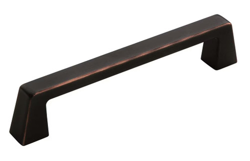 Amerock Hardware - Blackrock 5-1/16 inch (128mm) Center-to-Center Pull is finished in Oil-Rubbed Bronze - BP55277ORB