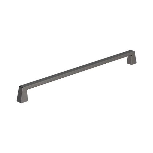Amerock Hardware - Blackrock 12-5/8 inch (320mm) Center-to-Center Pull is finished in Gunmetal - BP55284GM