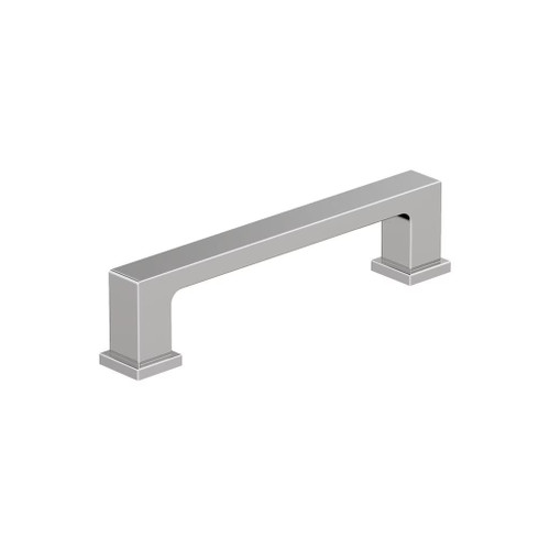 Amerock Hardware - Bridgeport 3-3/4 inch (96mm) Center-to-Center Pull is finished in Polished Chrome - BP3703126
