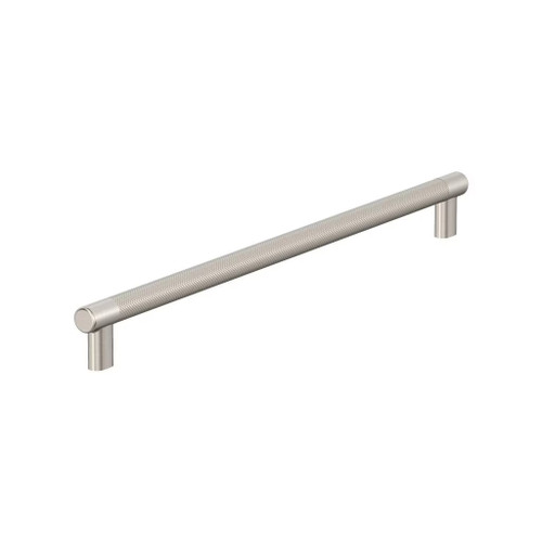 Amerock Hardware - Bronx 18 inch (457mm) Center-to-Center Appliance Pull is finished in Satin Nickel - BP54071G10