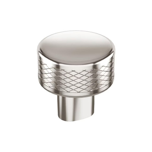 Amerock Hardware - Bronx 1-1/4 inch (32mm) Diameter Knob is finished in Polished Nickel - BP36554PN