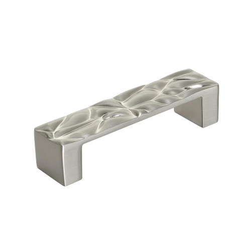 Amerock Hardware - Calathea 3-3/4 inch (96mm) Center-to-Center Pull is finished in Satin Nickel - BP100396G10