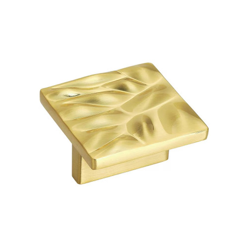 Amerock Hardware - Calathea 1-1/4 inch (32mm) Center-to-Center Pull is finished in Brushed Gold - BP10132BGL