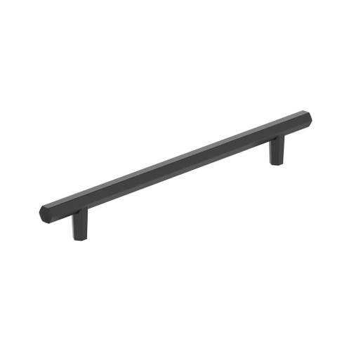 Amerock Hardware - Caliber 12 inch (305mm) Center-to-Center Appliance Pull is finished in Matte Black - BP36960FB