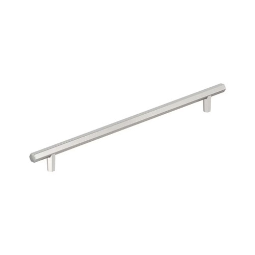 Amerock Hardware - Caliber 18 inch (457mm) Center-to-Center Appliance Pull is finished in Satin Nickel - BP36961G10
