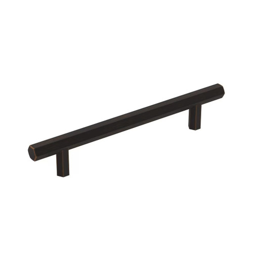 Amerock Hardware - Caliber 5-1/16 inch (128mm) Center-to-Center Pull is finished in Oil-Rubbed Bronze - BP36874ORB