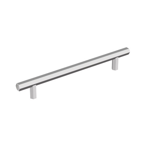 Amerock Hardware - Caliber 6-5/16 inch (160mm) Center-to-Center Pull is finished in Polished Chrome - BP3687526