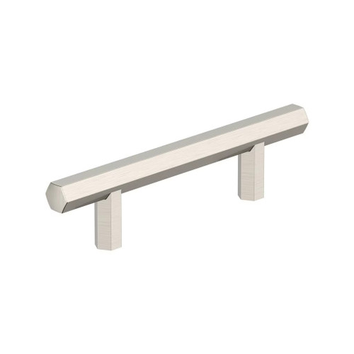 Amerock Hardware - Caliber 3 inch (76mm) Center-to-Center Pull is finished in Satin Nickel - BP37365G10