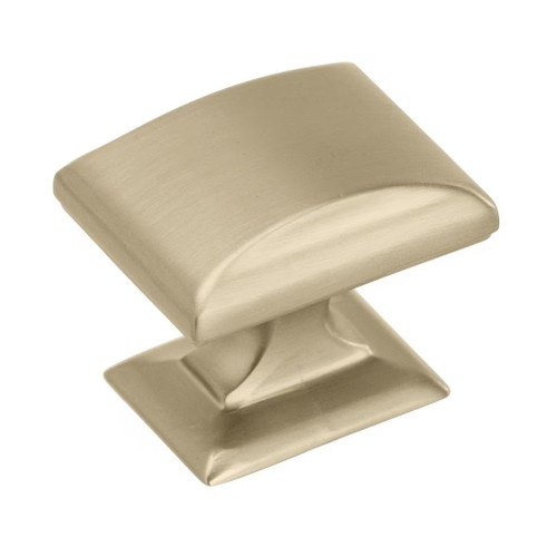 Amerock Hardware - Candler 1-1/4 inch (32mm) Length Knob is finished in Golden Champagne - BP29340BBZ