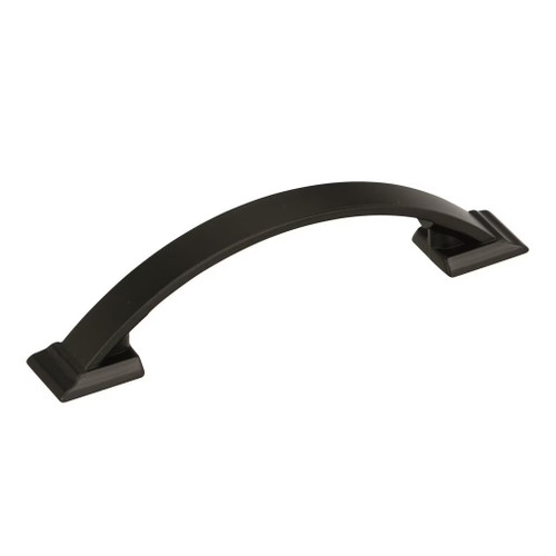 Amerock Hardware - Candler 8-13/16 inch (224mm) Center-to-Center Pull is finished in Black Bronze - BP29351BBR