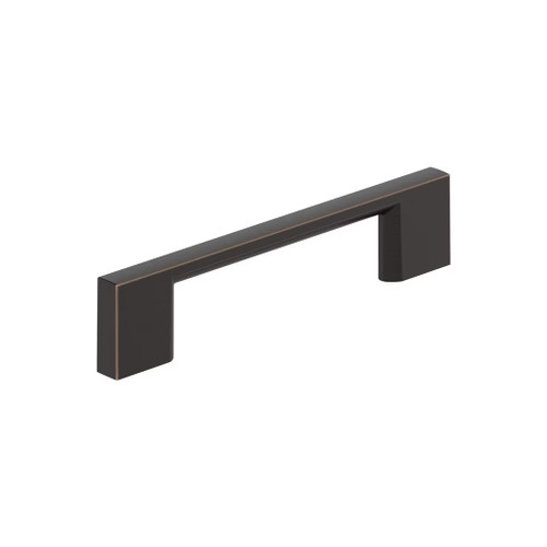 Amerock Hardware - Cityscape 3-3/4 inch (96mm) Center-to-Center Pull is finished in Oil-Rubbed Bronze - BP37131ORB