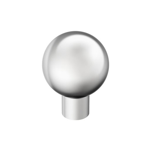 Amerock Hardware - Coble 1-1/8 inch (29mm) Diameter Knob is finished in Polished Chrome - BP3766026