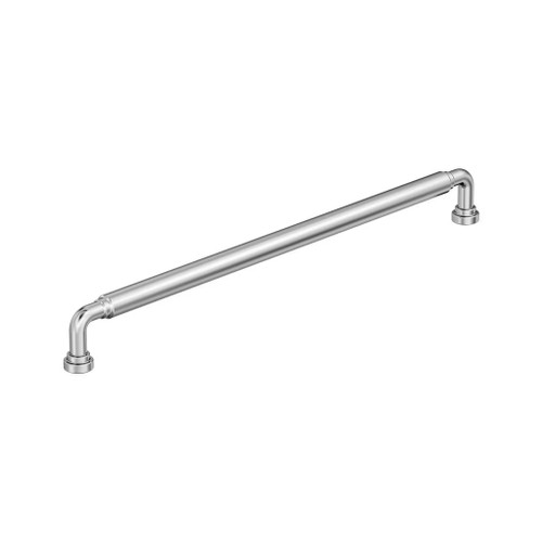 Amerock Hardware - Coble 12-5/8 inch (320mm) Center-to-Center Pull is finished in Polished Chrome - BP3766826