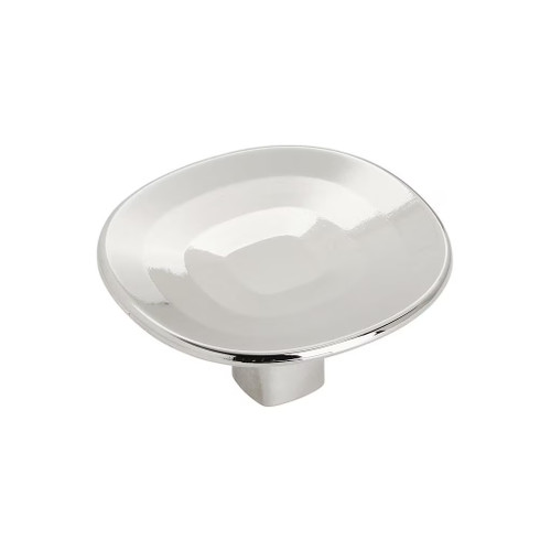 Amerock Hardware - Concentric 1-9/16 inch (40mm) Diameter Knob is finished in Polished Nickel - BP36810PN