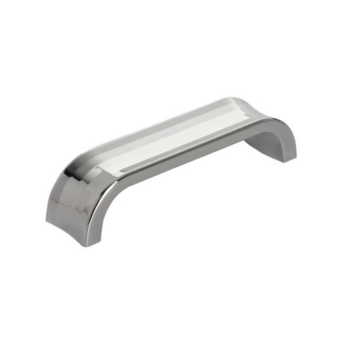 Amerock Hardware - Concentric 3-3/4 inch (96mm) Center-to-Center Pull is finished in Polished Nickel - BP36812PN