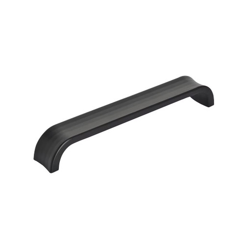 Amerock Hardware - Concentric 6-5/16 inch (160mm) Center-to-Center Pull is finished in Matte Black - BP36814MB