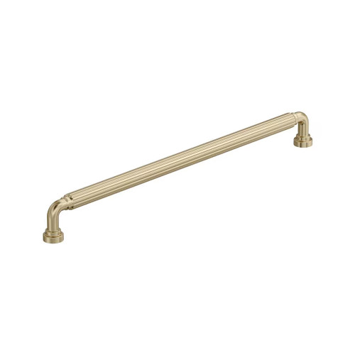 Amerock Hardware - Cowrie 18 inch (457mm) Center-to-Center Appliance Pull is finished in Golden Champagne - BP37710BBZ