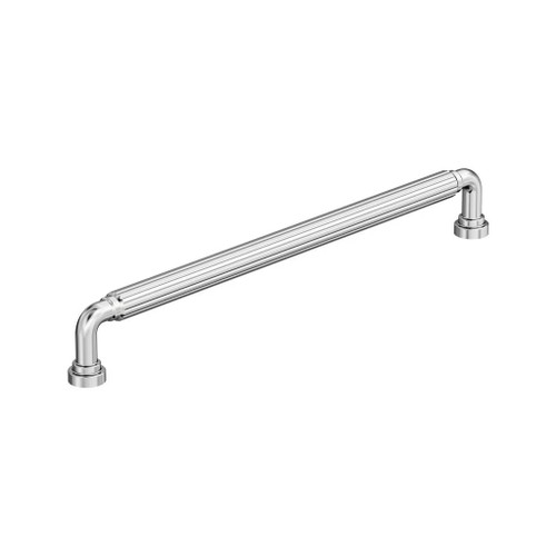Amerock Hardware - Cowrie 10-1/16 inch (256mm) Center-to-Center Pull is finished in Polished Chrome - BP3770726
