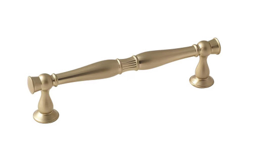 Amerock Hardware - Crawford 5-1/16 inch (128mm) Center-to-Center Pull is finished in Golden Champagne - BP36594BBZ