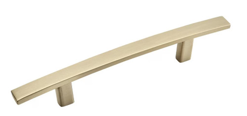 Amerock Hardware - Cyprus 3-3/4 inch (96mm) Center-to-Center Pull is finished in Golden Champagne - BP26203BBZ