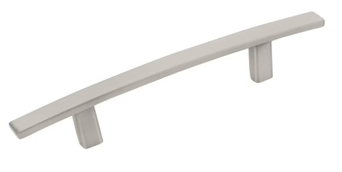 Amerock Hardware - Cyprus 3-3/4 inch (96mm) Center-to-Center Pull is finished in Satin Nickel - BP26203G10