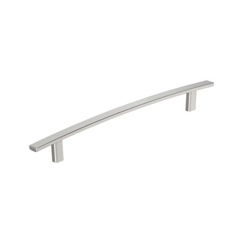 Amerock Hardware - Cyprus 10-1/16 inch (256mm) Center-to-Center Pull is finished in Satin Nickel - BP26210G10