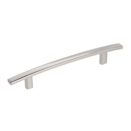Amerock Hardware - Cyprus 5-1/16 inch (128mm) Center-to-Center Pull is finished in Polished Nickel - BP9362PN
